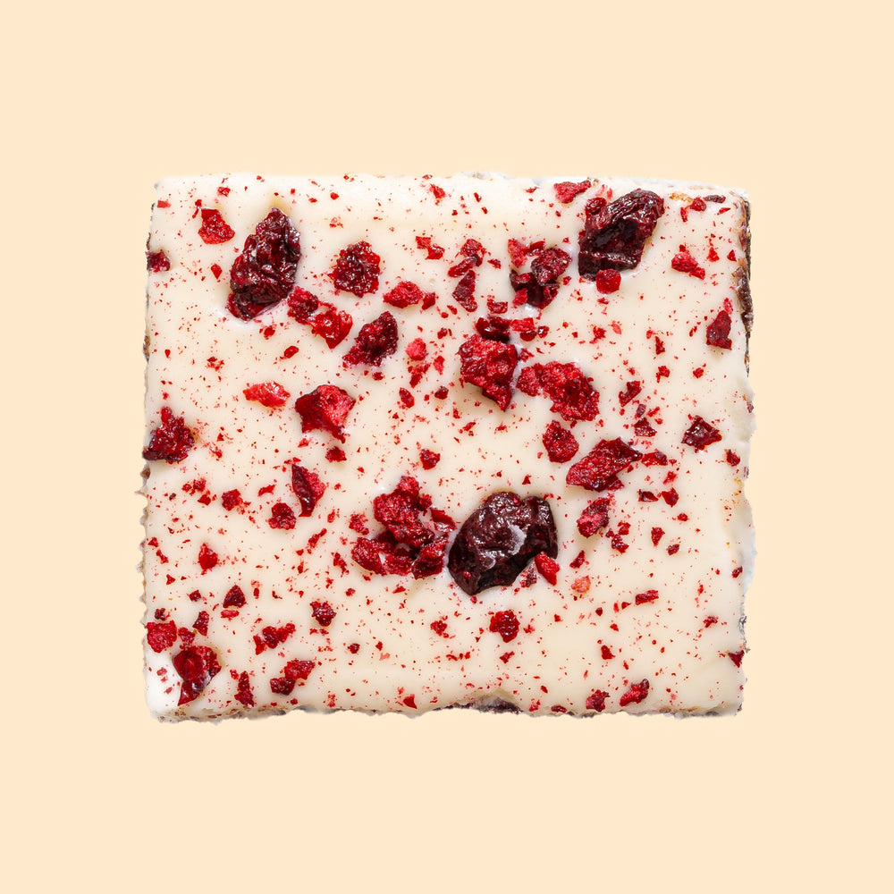 Cherries and Cream Brownie