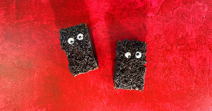 DIY Halloween Brownies: COUSIN ITT