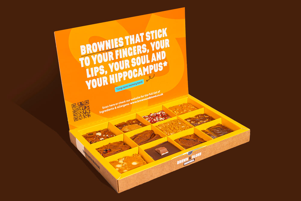 Classic 12 Brownie Box