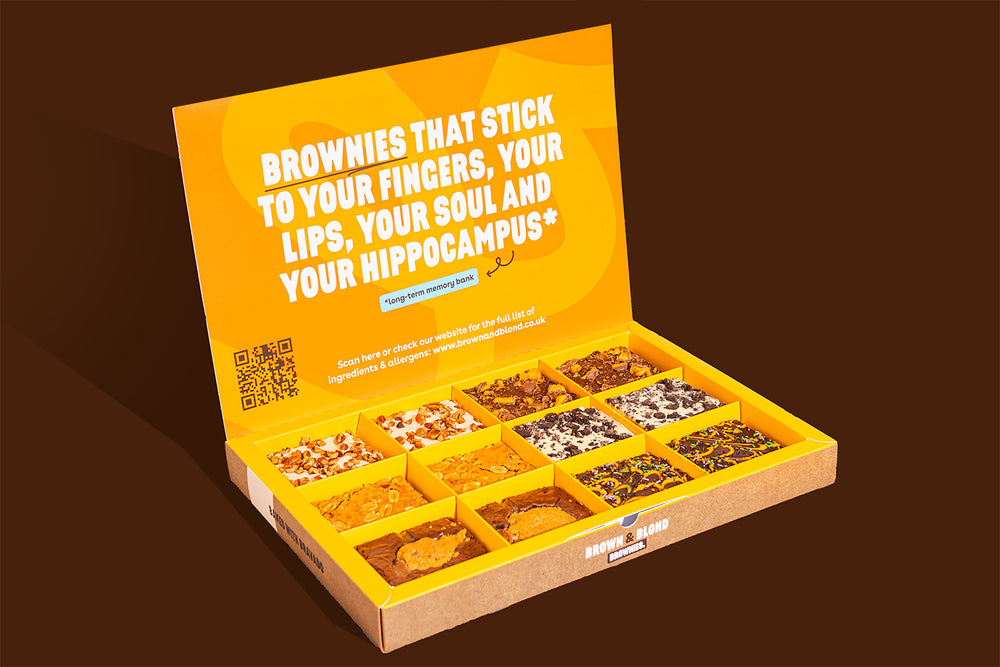 October Specials 12 Piece Brownie Box