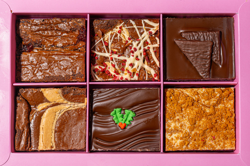 December 6 piece Brownie Box