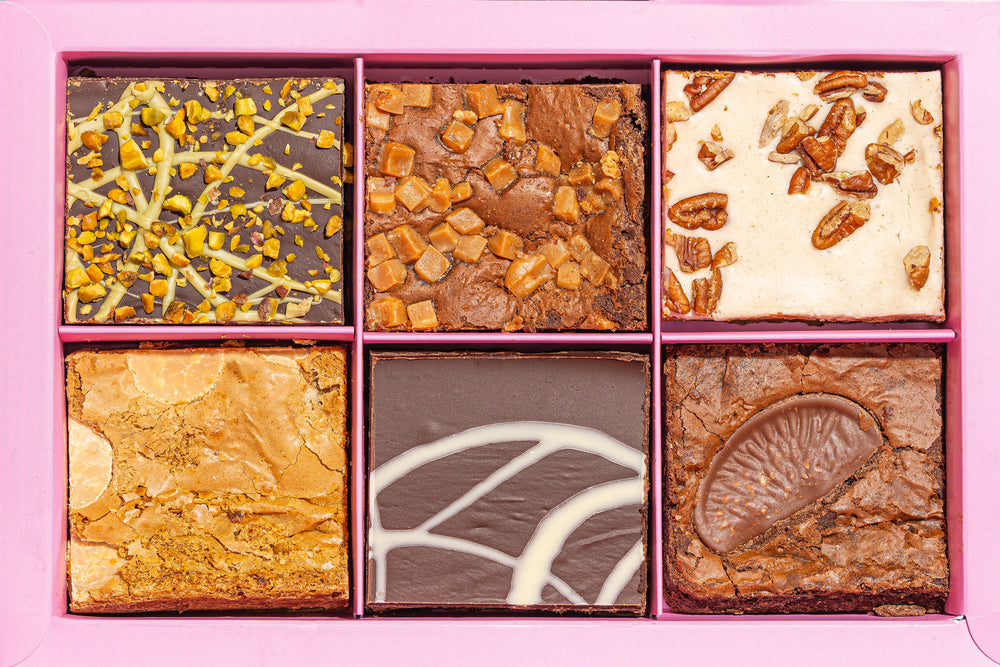 January 6 piece Brownie Box