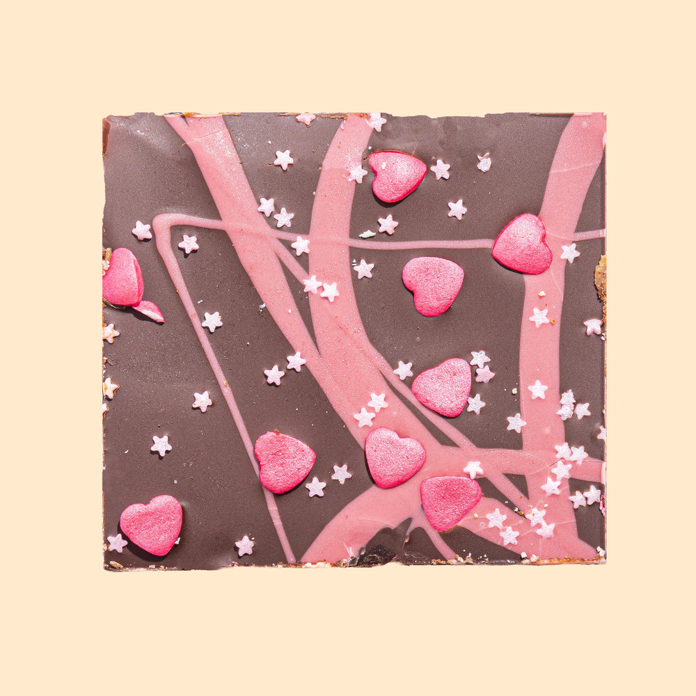 Valentines Millionaire brownie