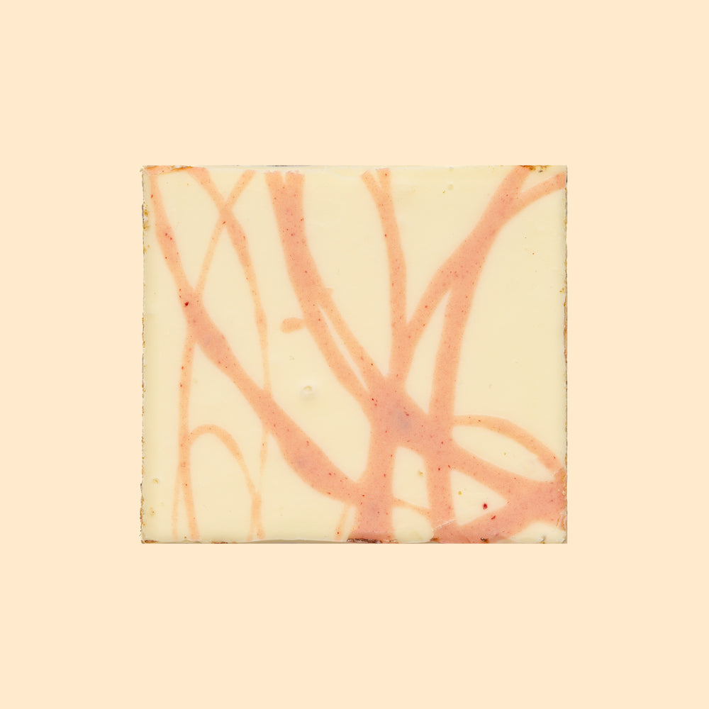 Rhubarb and Custard Blondie