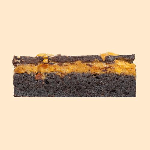 Peanut Butter Layer Brownie
