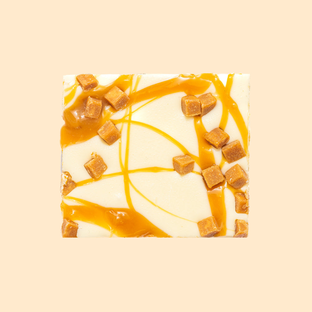 Sticky Toffee Apple Blondie