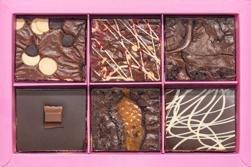Classic 6 Brownie Box