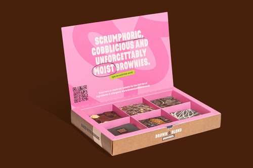 Classic 6 Brownie Box