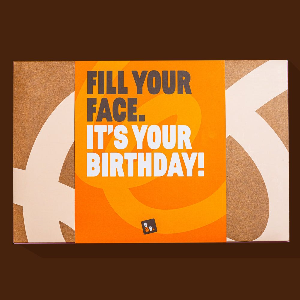 Fill Your Face Birthday 6 Box