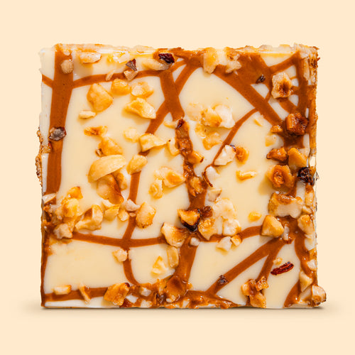 Toasted Hazelnut Caramel Brownie